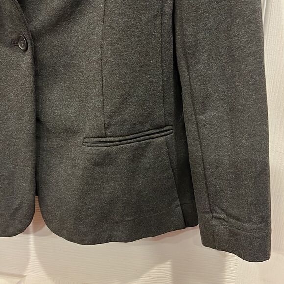 J.Crew women’s size 6 granite dark gray stretchy career blazer - Picture 4 of 15